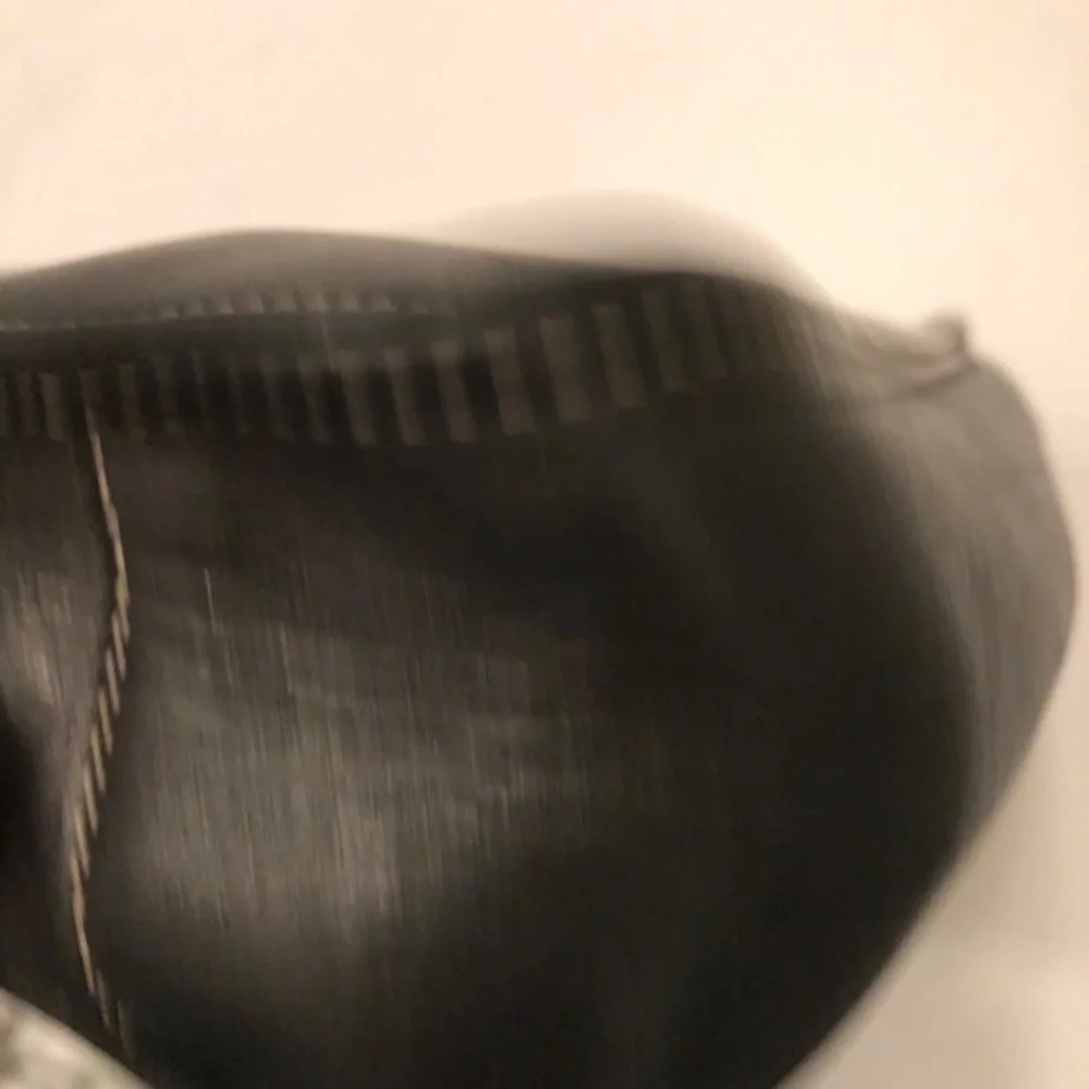 Coach ultra rare vintage Y2K mini black leather soho flap bag 9127